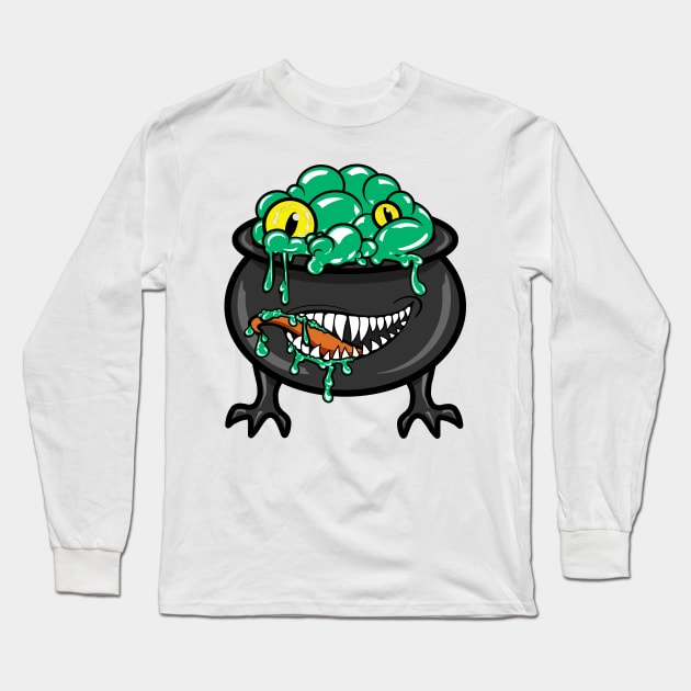 Cauldron Mimic Long Sleeve T-Shirt by Subpar Comic